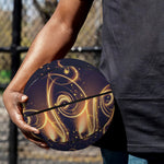 Light Fractal Print Basketball