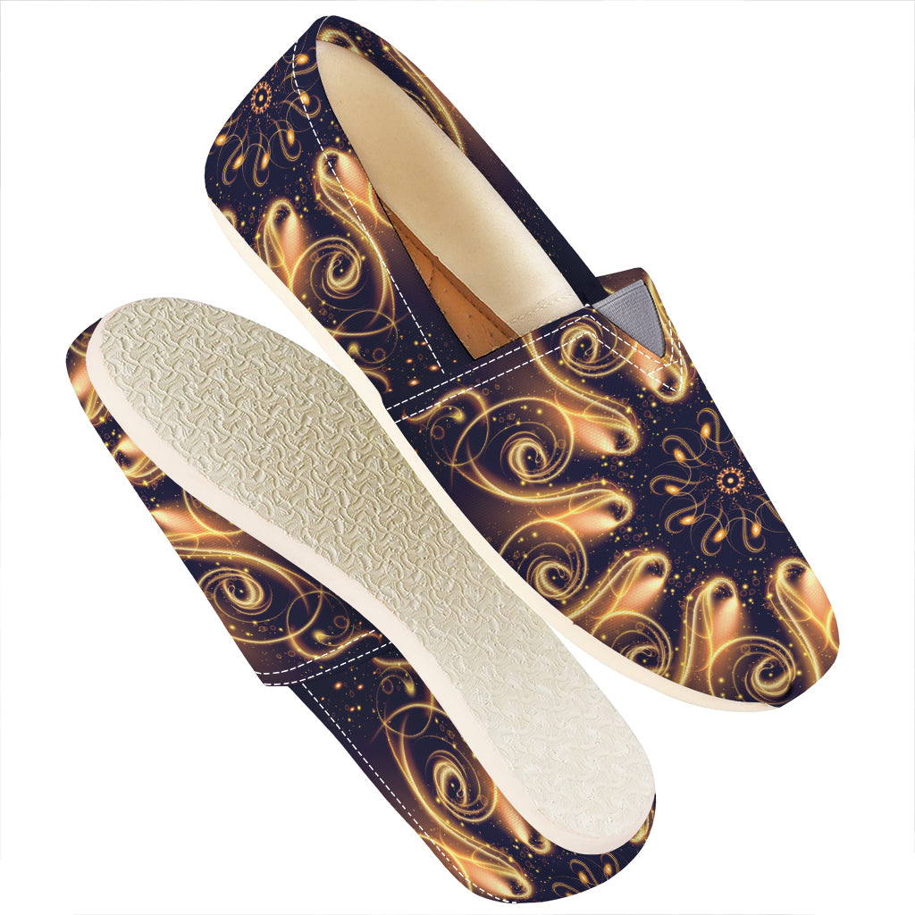 Light Fractal Print Casual Shoes