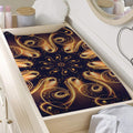 Light Fractal Print Changing Pad Cover