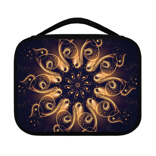 Light Fractal Print Classic Bible Case