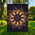 Light Fractal Print Garden Flag