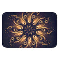 Light Fractal Print Indoor Door Mat