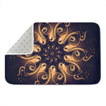 Light Fractal Print Indoor Door Mat