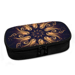 Light Fractal Print Insulin Cooler Travel Case