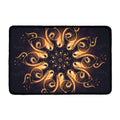 Light Fractal Print Kitchen Mat