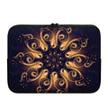 Light Fractal Print Laptop Sleeve