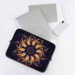 Light Fractal Print Laptop Sleeve