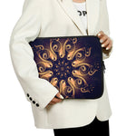 Light Fractal Print Laptop Sleeve