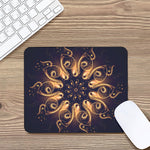 Light Fractal Print Mouse Pad