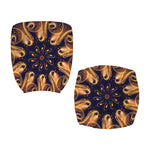 Light Fractal Print Office Chair Cover