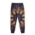 Light Fractal Print Sweatpants