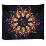 Light Fractal Print Tapestry