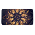 Light Fractal Print Towel