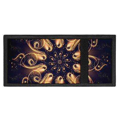 Light Fractal Print Trifold Wallet