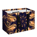 Light Fractal Print Utility Tote Bag