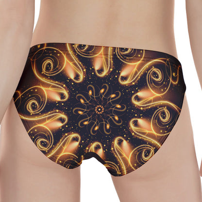 Light Fractal Print Women's Panties
