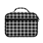 Light Grey And Black Buffalo Check Print Briefcase Bible Bag