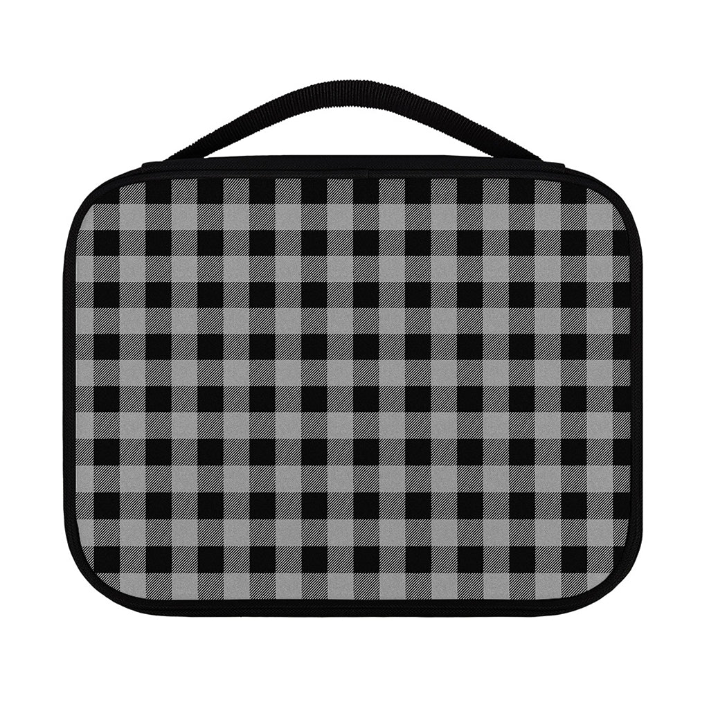 Light Grey And Black Buffalo Check Print Classic Bible Case