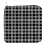 Light Grey And Black Buffalo Check Print Hand Towel