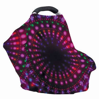 Light Mandala Print Baby Seat Cover
