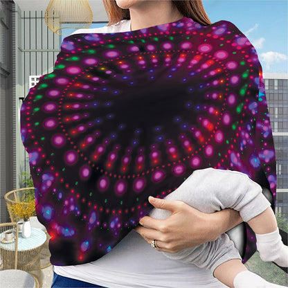 Light Mandala Print Baby Seat Cover