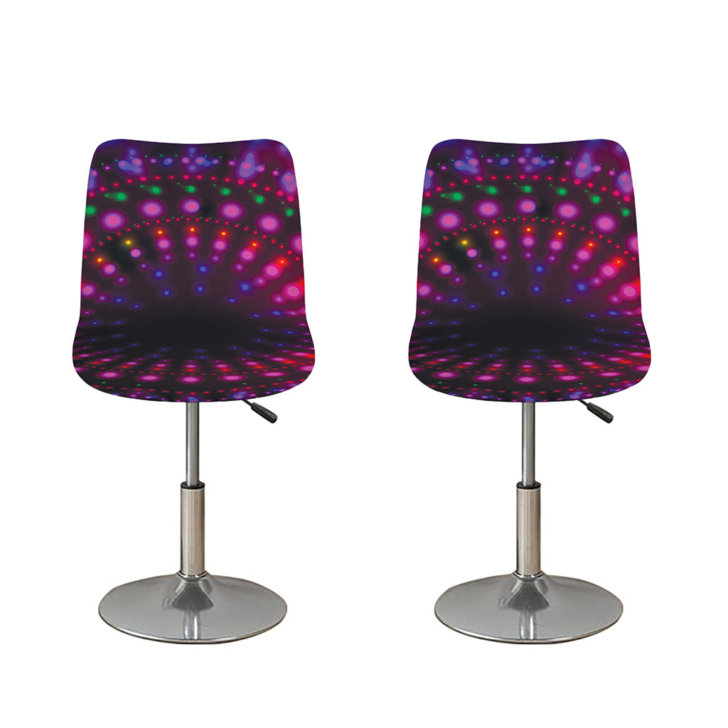 Light Mandala Print Bar Stool Covers