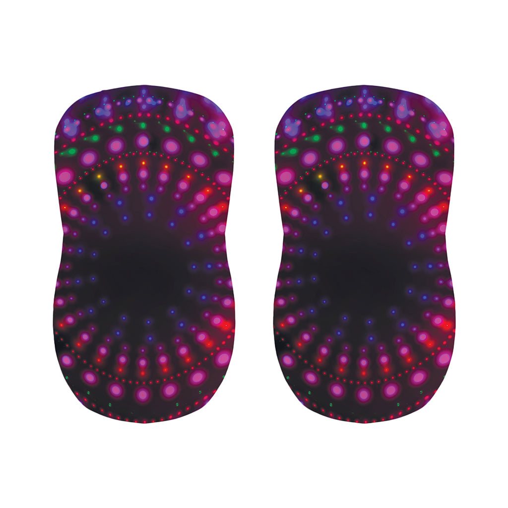 Light Mandala Print Bar Stool Covers