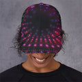 Light Mandala Print Baseball Cap