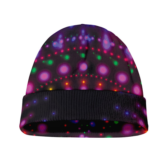 Light Mandala Print Beanie