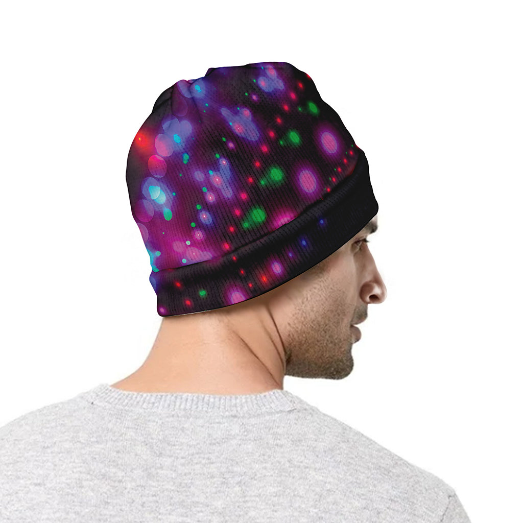 Light Mandala Print Beanie