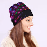 Light Mandala Print Beanie