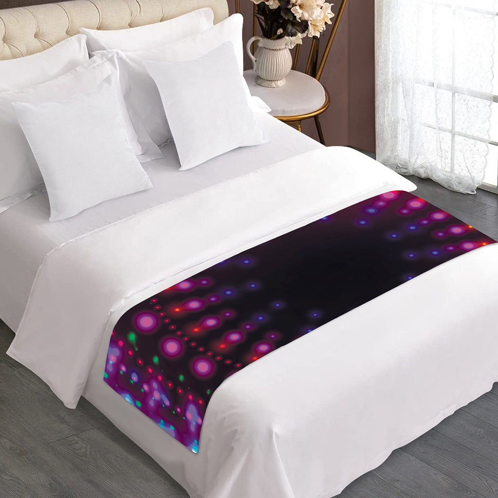 Light Mandala Print Bed Runner
