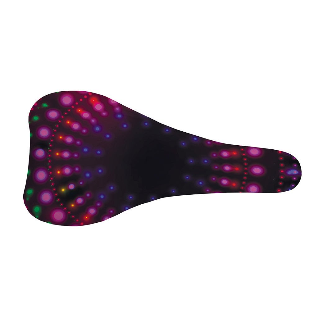 Light Mandala Print Bicycle Seat Cover