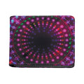 Light Mandala Print Bifold Wallet