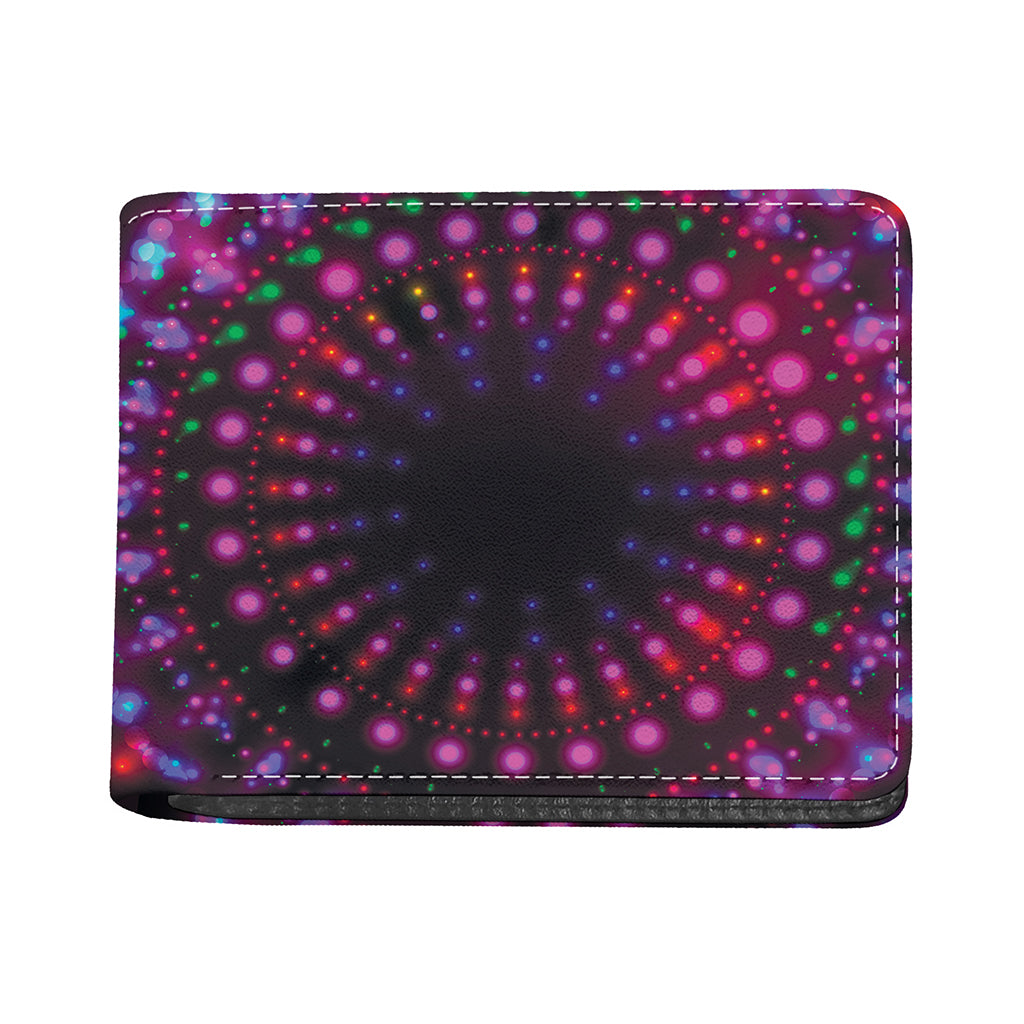 Light Mandala Print Bifold Wallet