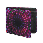 Light Mandala Print Bifold Wallet