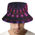 Light Mandala Print Bucket Hat