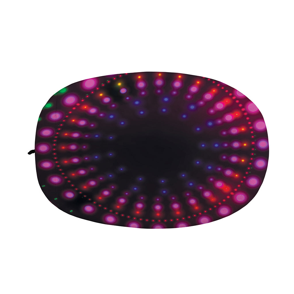 Light Mandala Print Car Side Mirror Covers