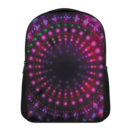 Light Mandala Print Casual Backpack