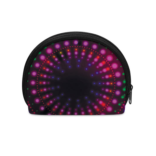 Light Mandala Print Coin Purse