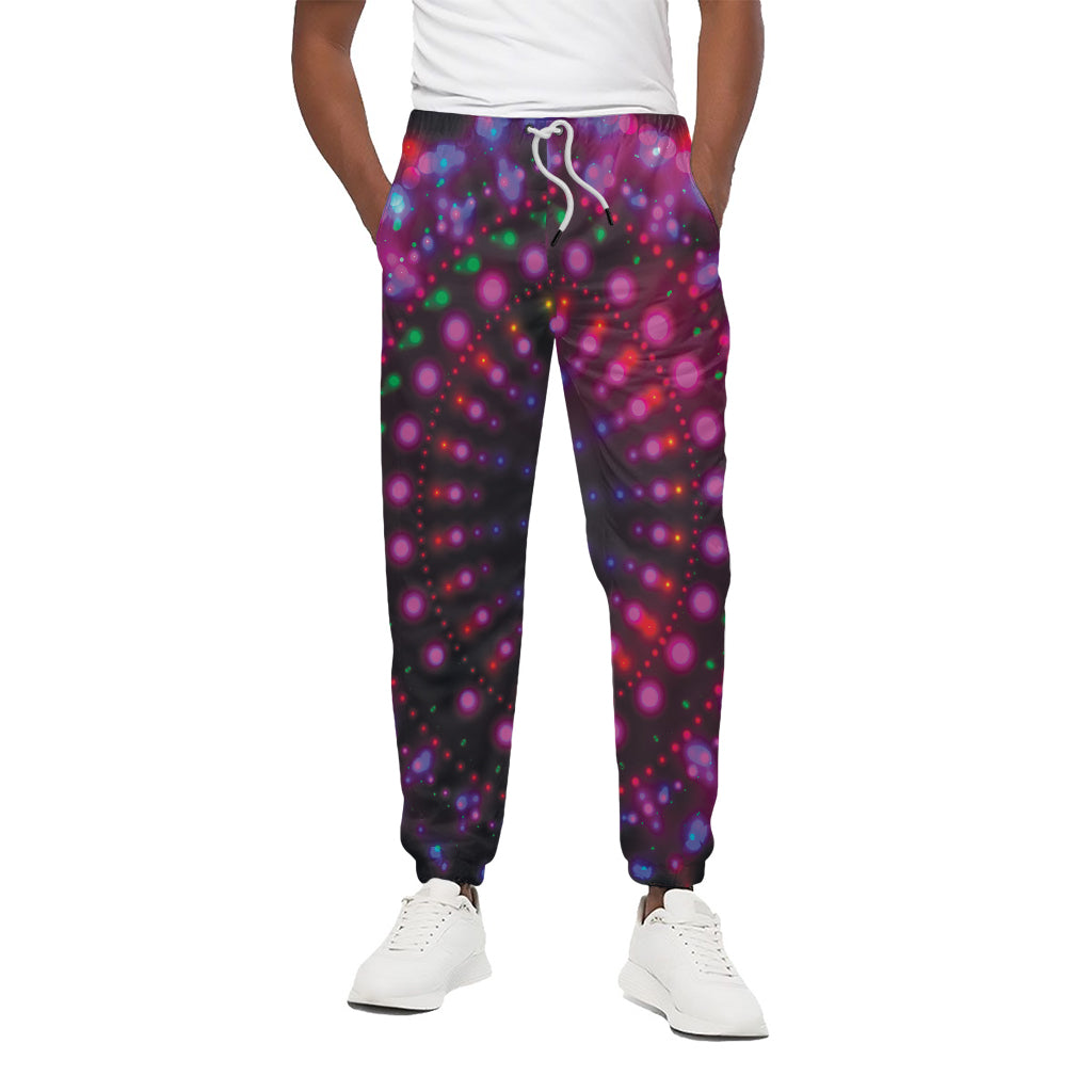 Light Mandala Print Cotton Pants