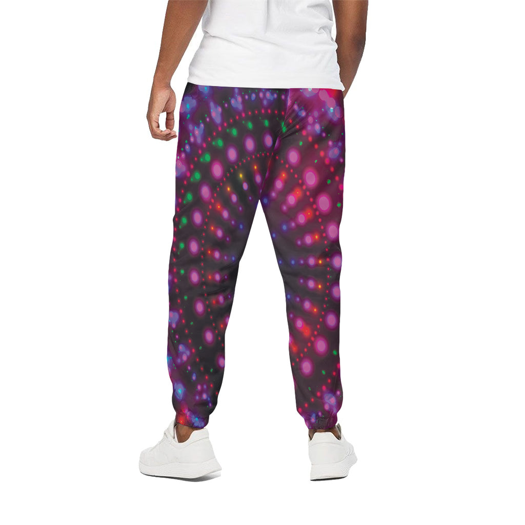 Light Mandala Print Cotton Pants