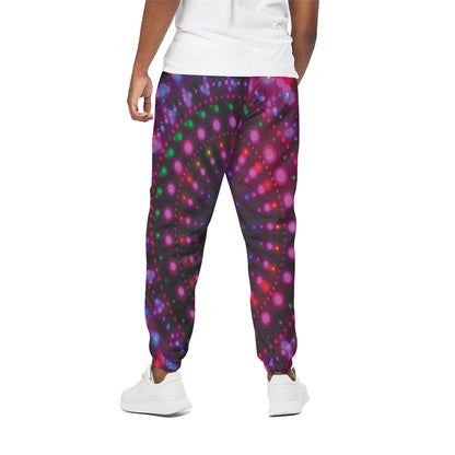 Light Mandala Print Cotton Pants