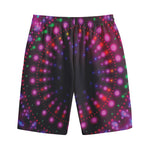 Light Mandala Print Cotton Shorts