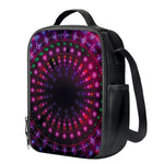 Light Mandala Print Crossbody Lunch Bag