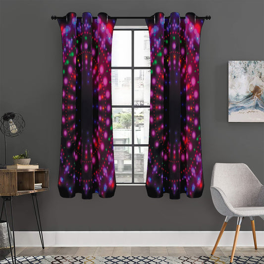 Light Mandala Print Curtain