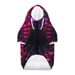 Light Mandala Print Dog Zip Up Hoodie