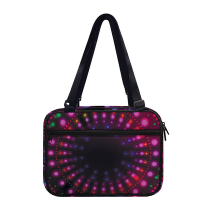 Light Mandala Print Double Strap Bible Bag