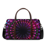 Light Mandala Print Duffle Bag