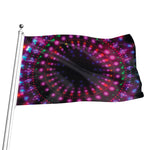 Light Mandala Print Flag